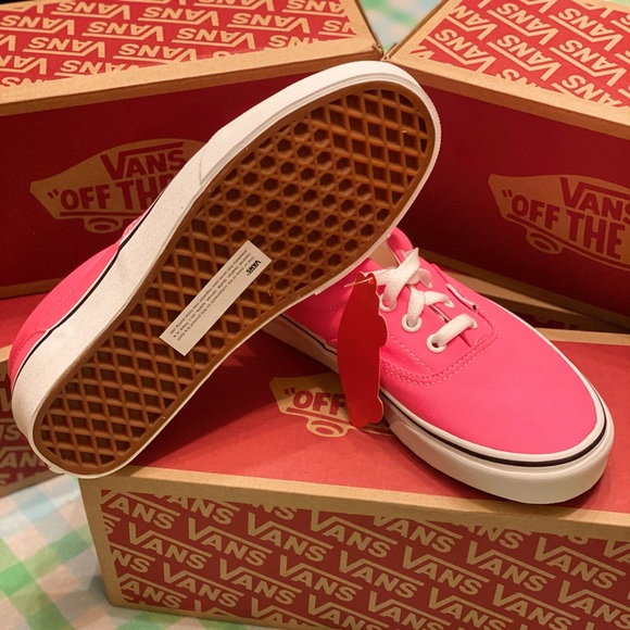 New Vans ERA (Neon) Knockout Pnk/Tr Wht - Picture 4 of 8